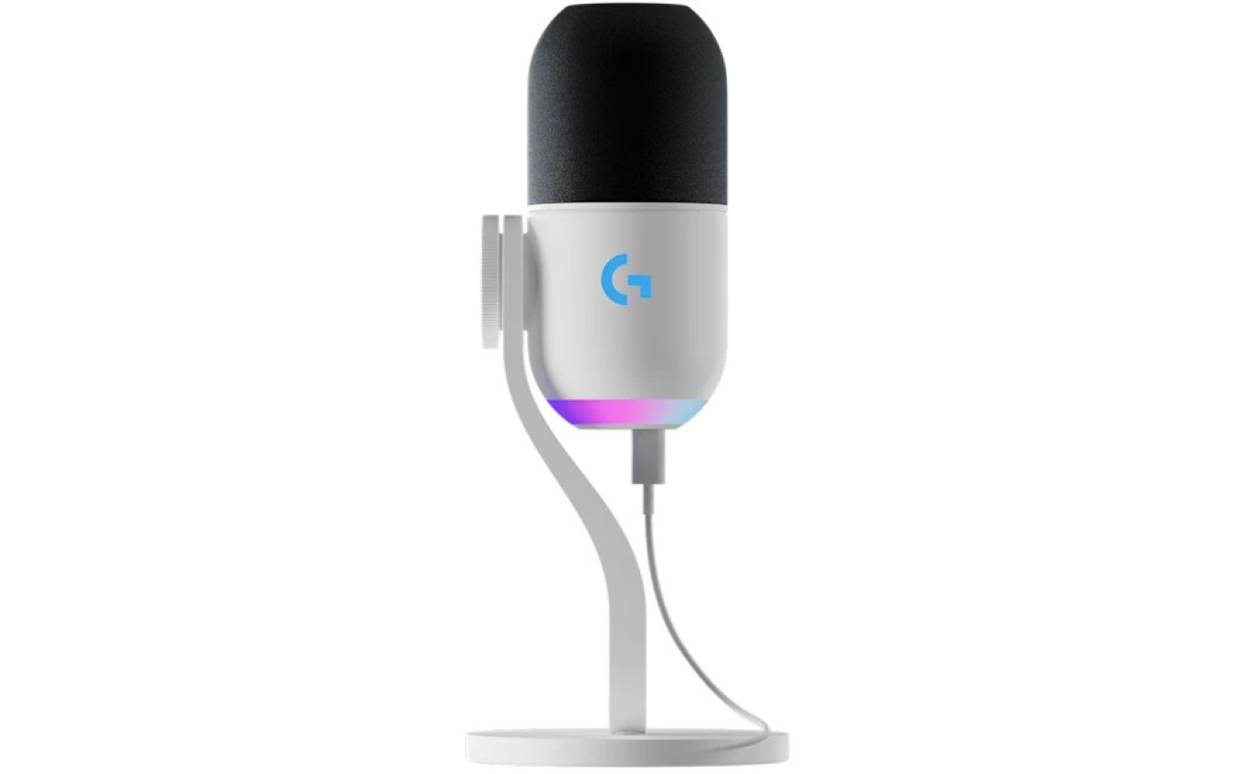 Logitech G Yeti GX Dynamic USB Gaming Microphone (White) 988000578