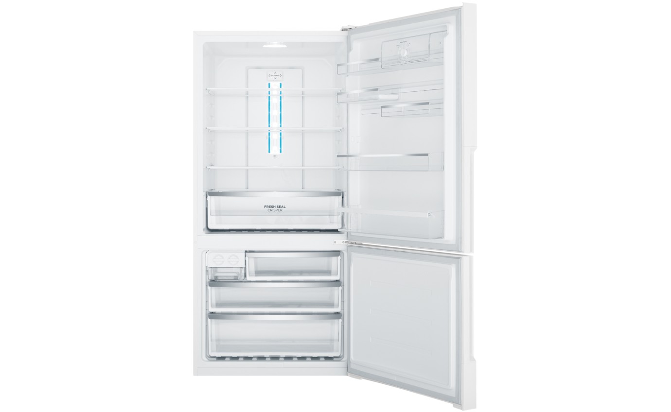 Westinghouse 496L Bottom Mount Fridge (White) WBE5300WCR