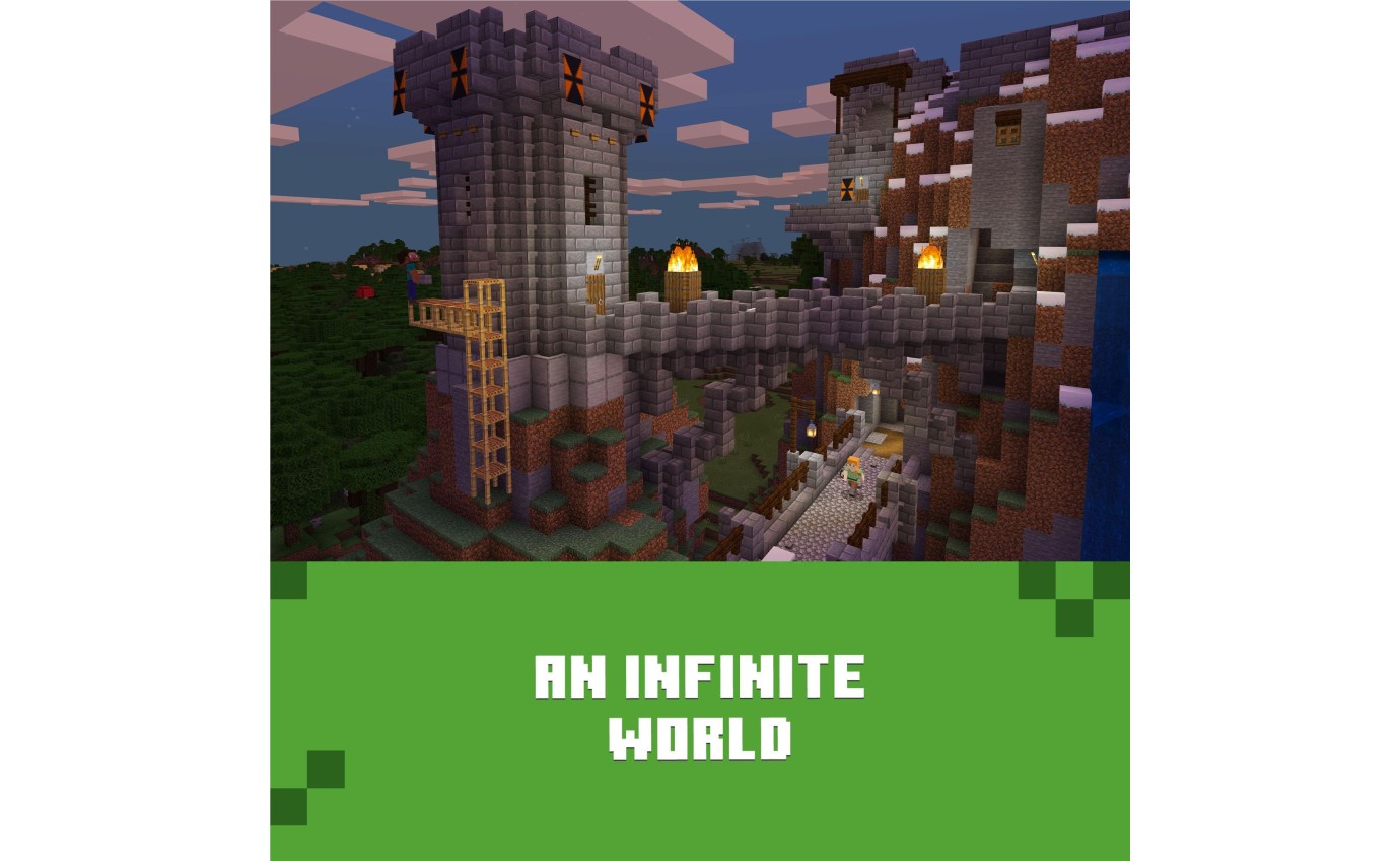 Xbox Minecraft + 3500 Minecoins Bundle 8FC00006