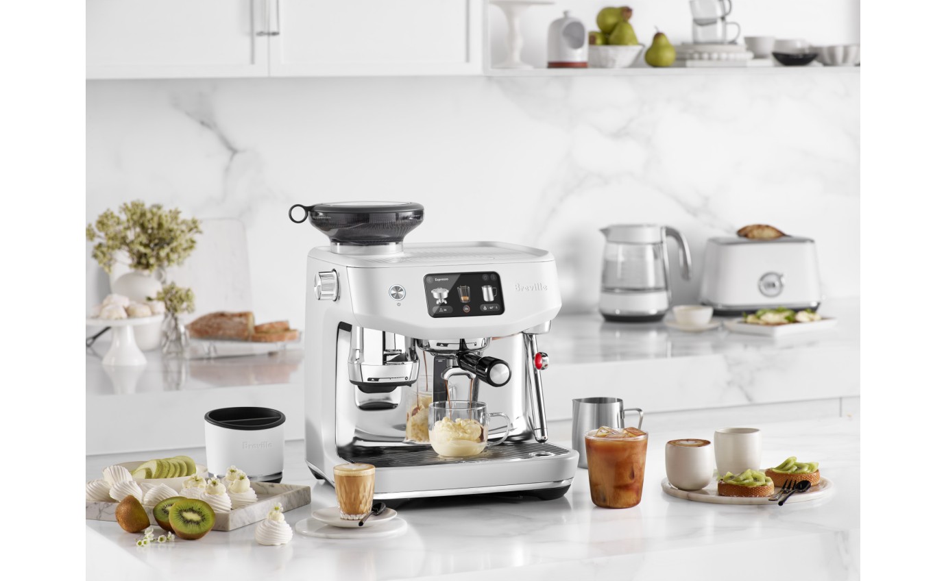 Breville BES985SST the Oracle® Jet Automatic Coffee Machine (Sea Salt) BES985SST