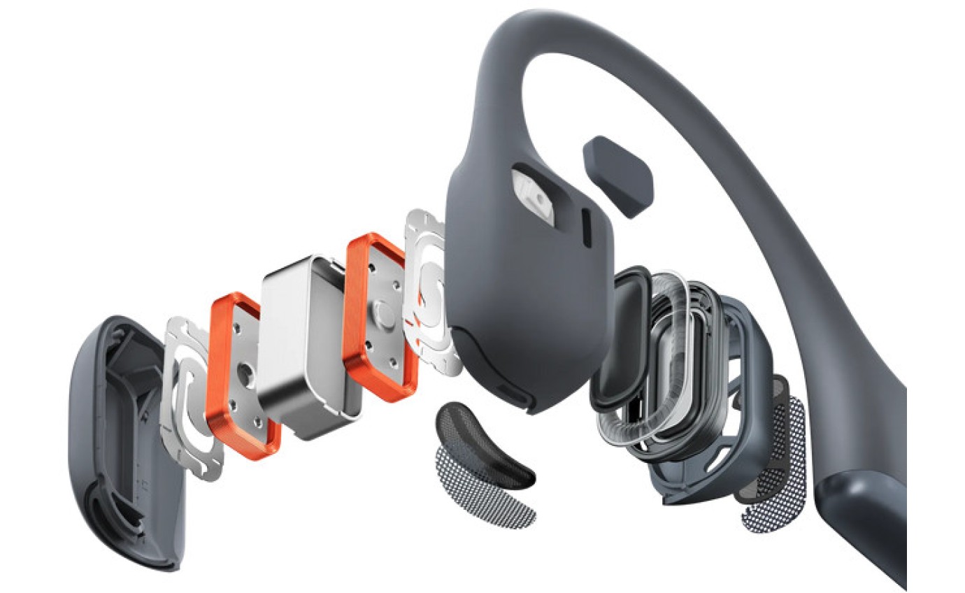 Shokz OpenRun Pro 2 Wireless Open-Ear Headphones (Black