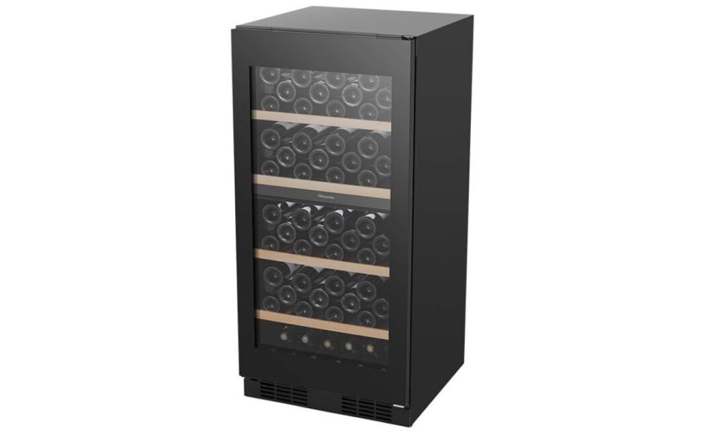 Hisense 108 Bottle Dual Zone Wine Cabinet HRWC108B