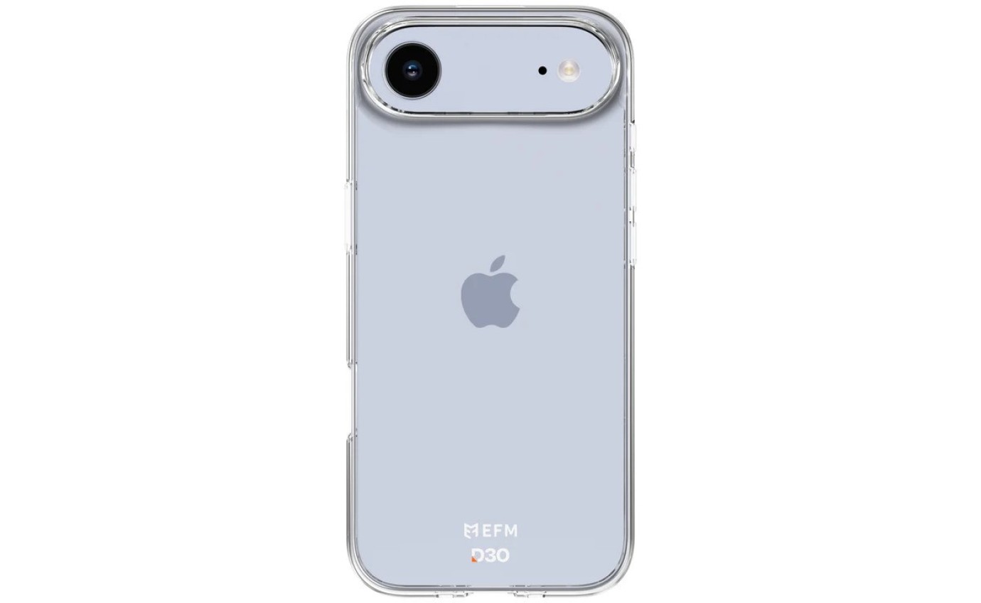 EFM Lite Case with D3O Zero for iPhone Air (Clear) EFCASAE617CLE