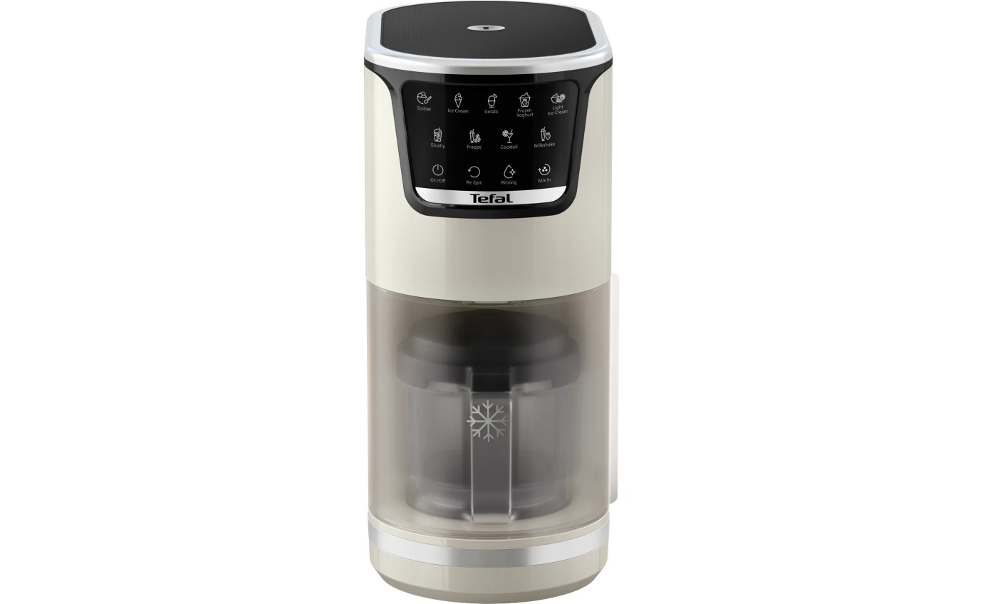 Tefal Dolci Rise Ice Cream Maker with Bonus Nesquik Tins NQ31IG04A