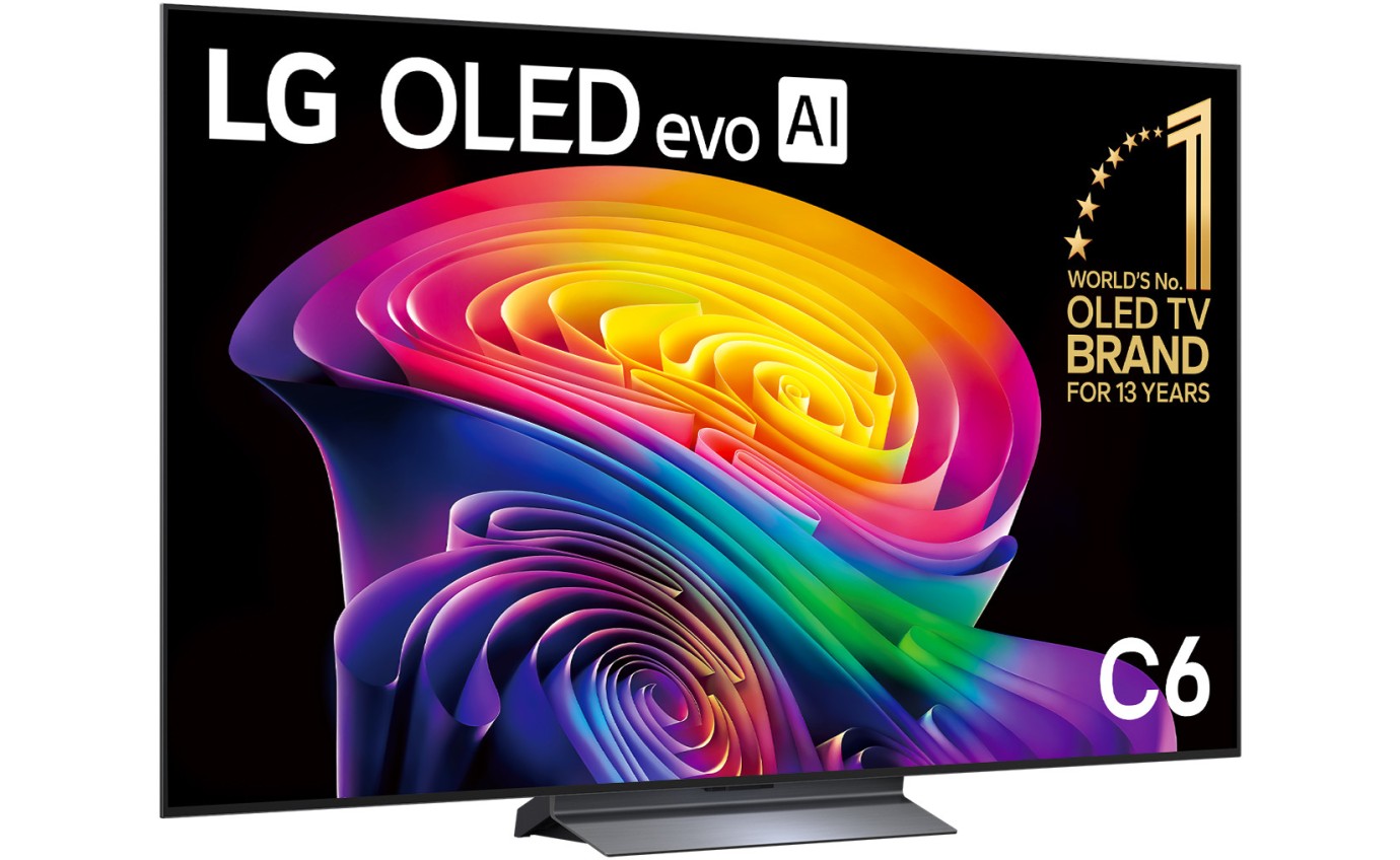 LG 65 inch C6 OLED evo AI 4K Smart TV OLED65C6PSA