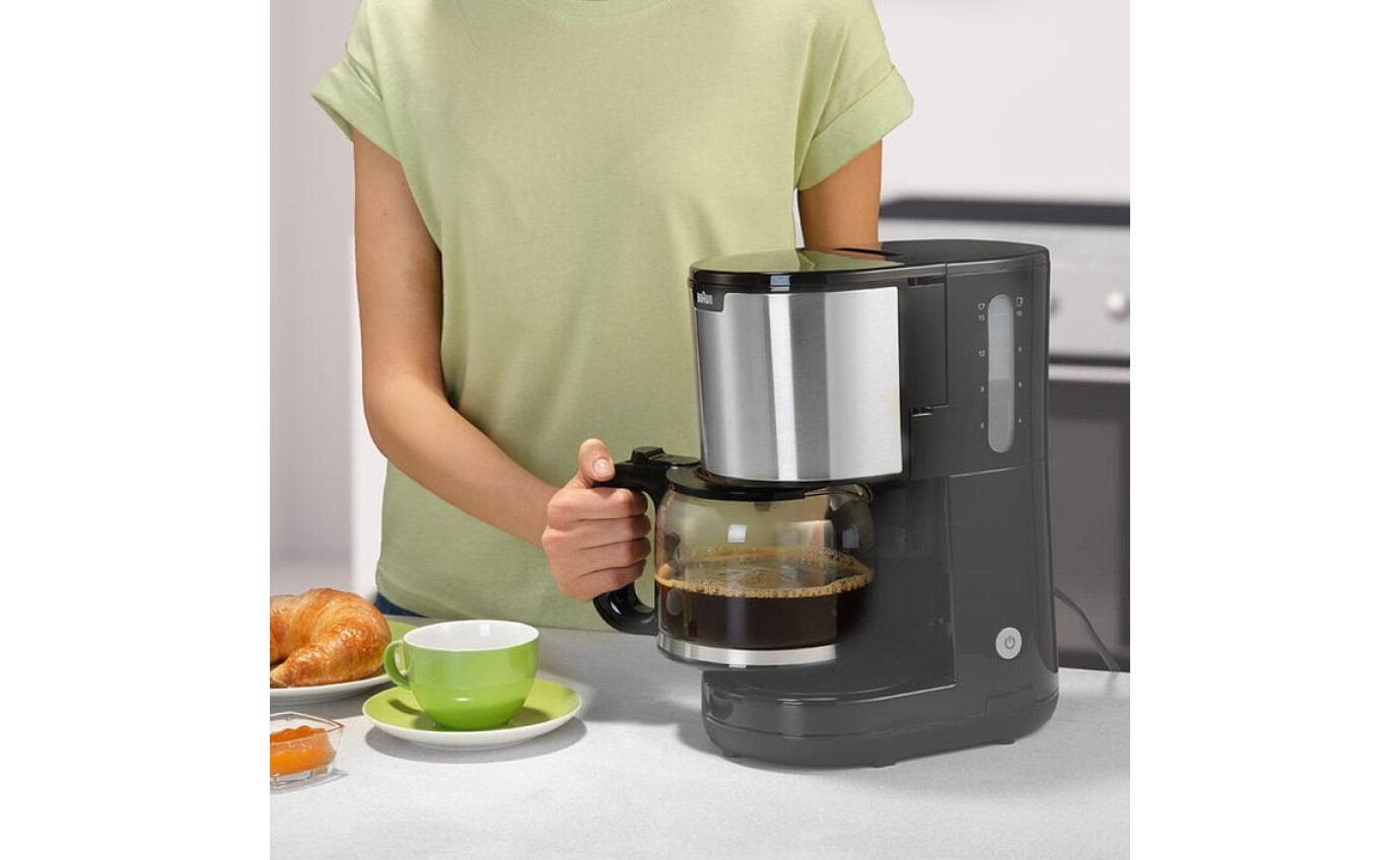 Braun PurShine Drip Coffee Maker (Black) KF1500BK