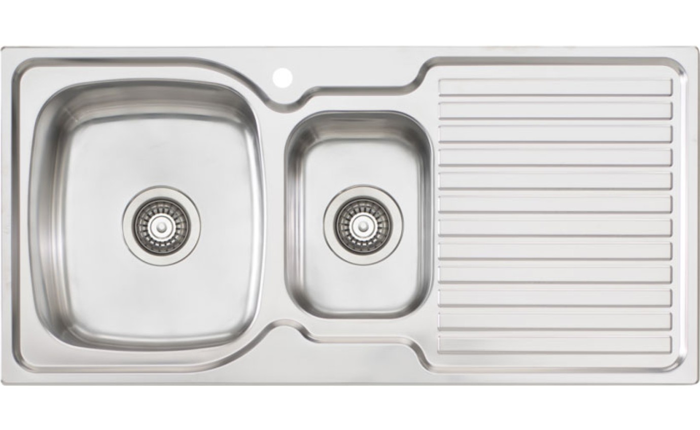 Oliveri Endeavour 1 & 1/2 Bowl Inset Sink EE011TH