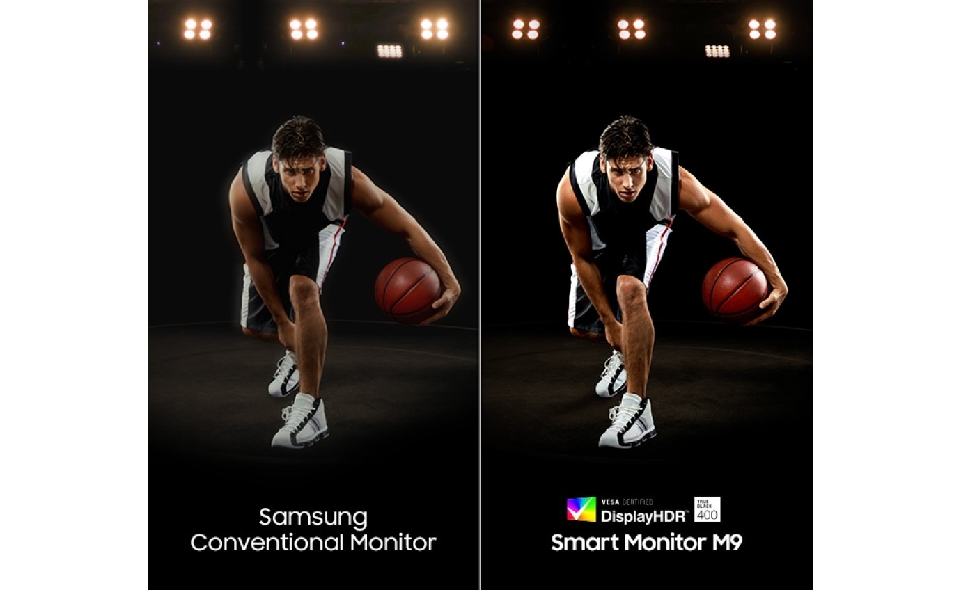 Samsung 32 inch Smart Monitor M9 4K OLED Samsung Vision AI LS32FM902SEXXY