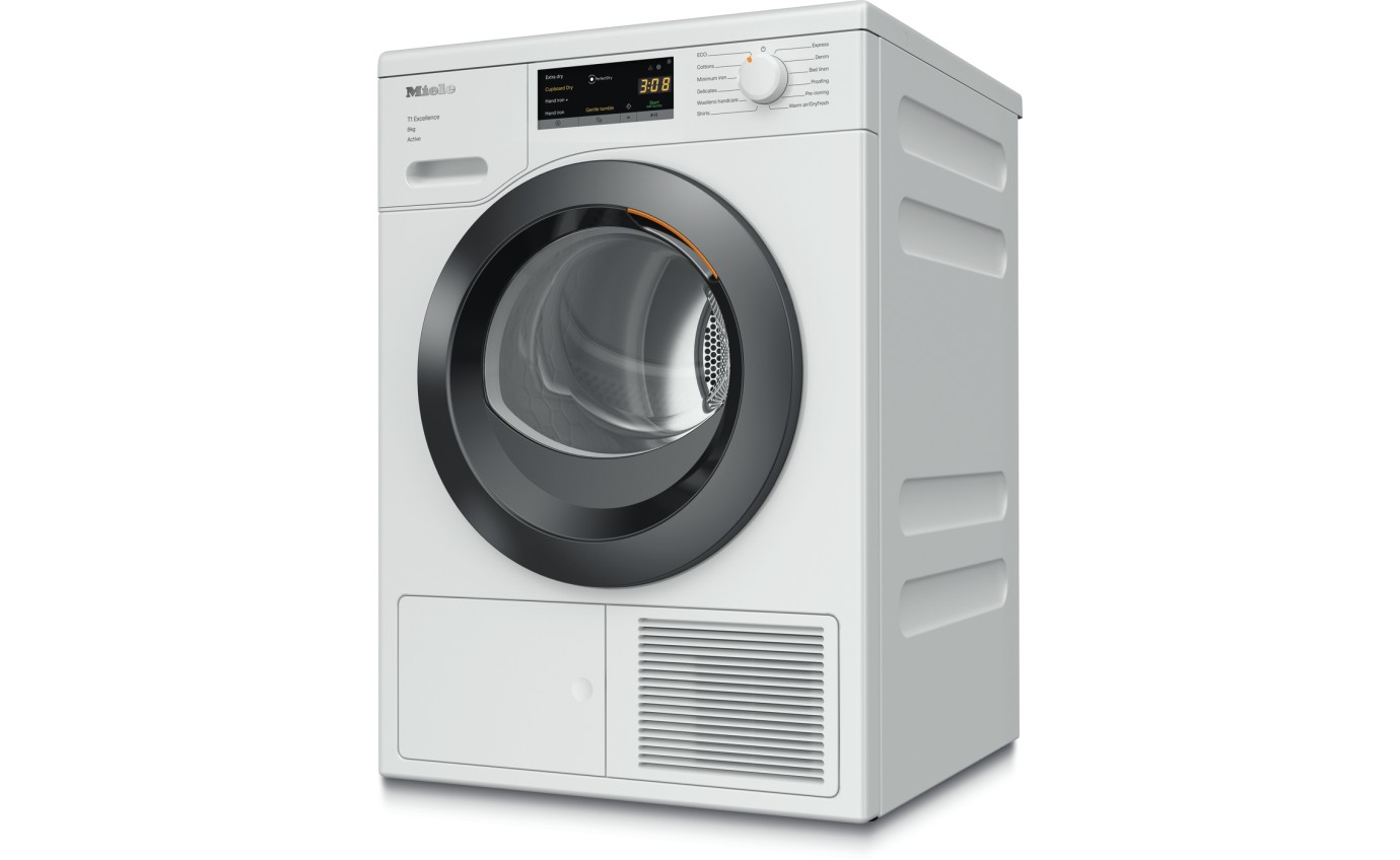 Miele 8kg Active T1 Heat Pump Dryer TEA325WP