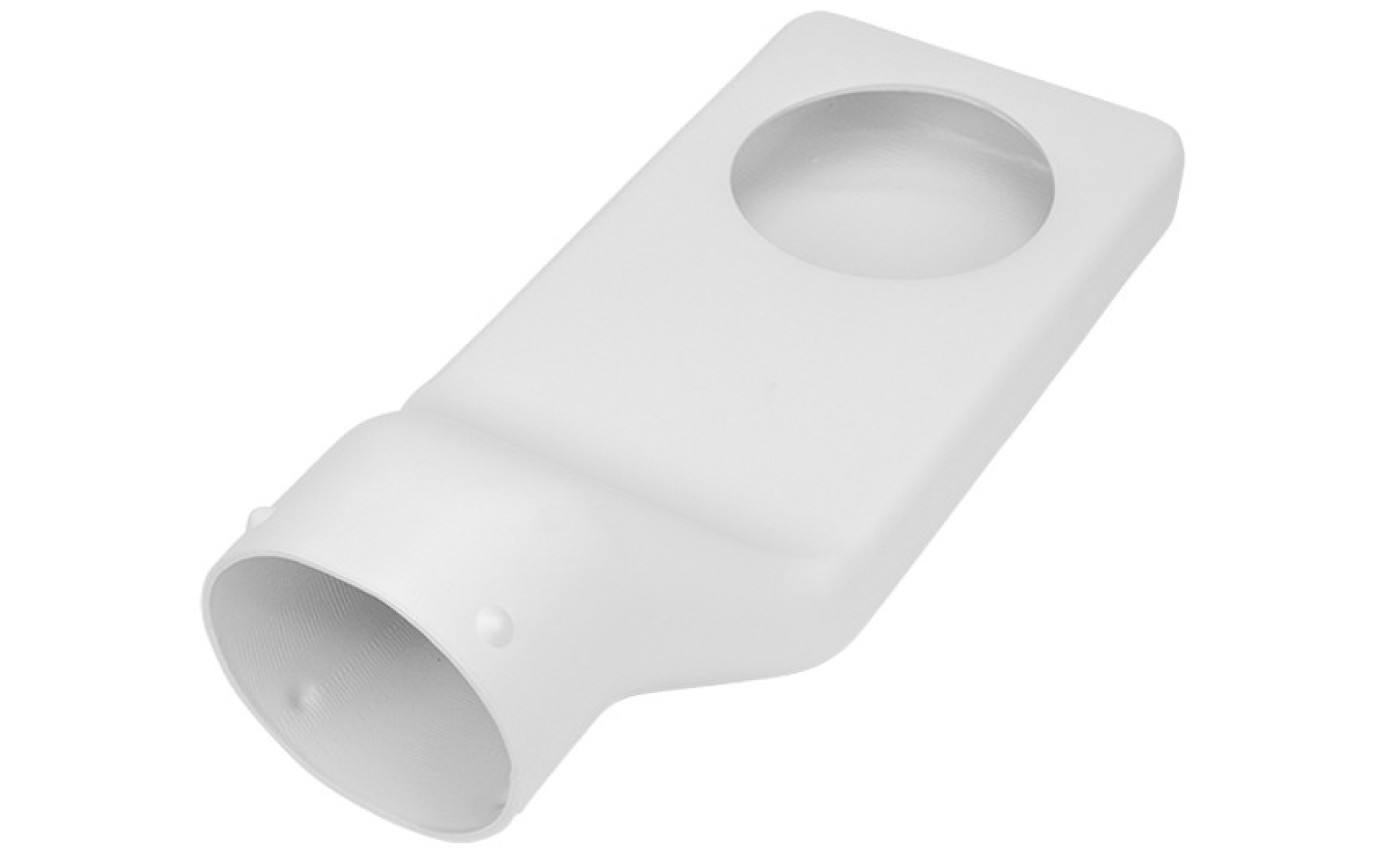 Unilux Through-the-Wall Dryer Venting Kit with Rear Deflector ULX104