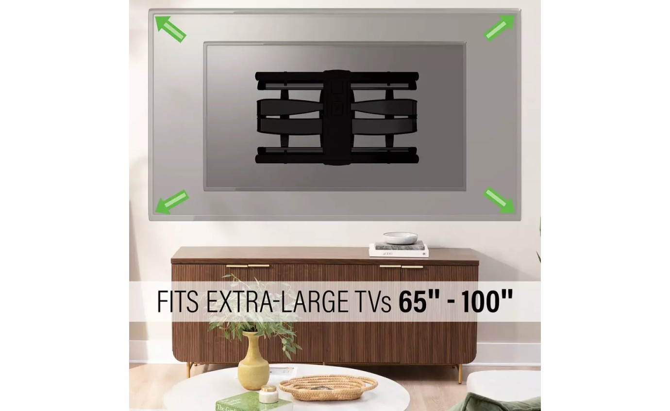 Sanus Advanced XL Full-Motion Premium TV Wall Mount VXF830B2