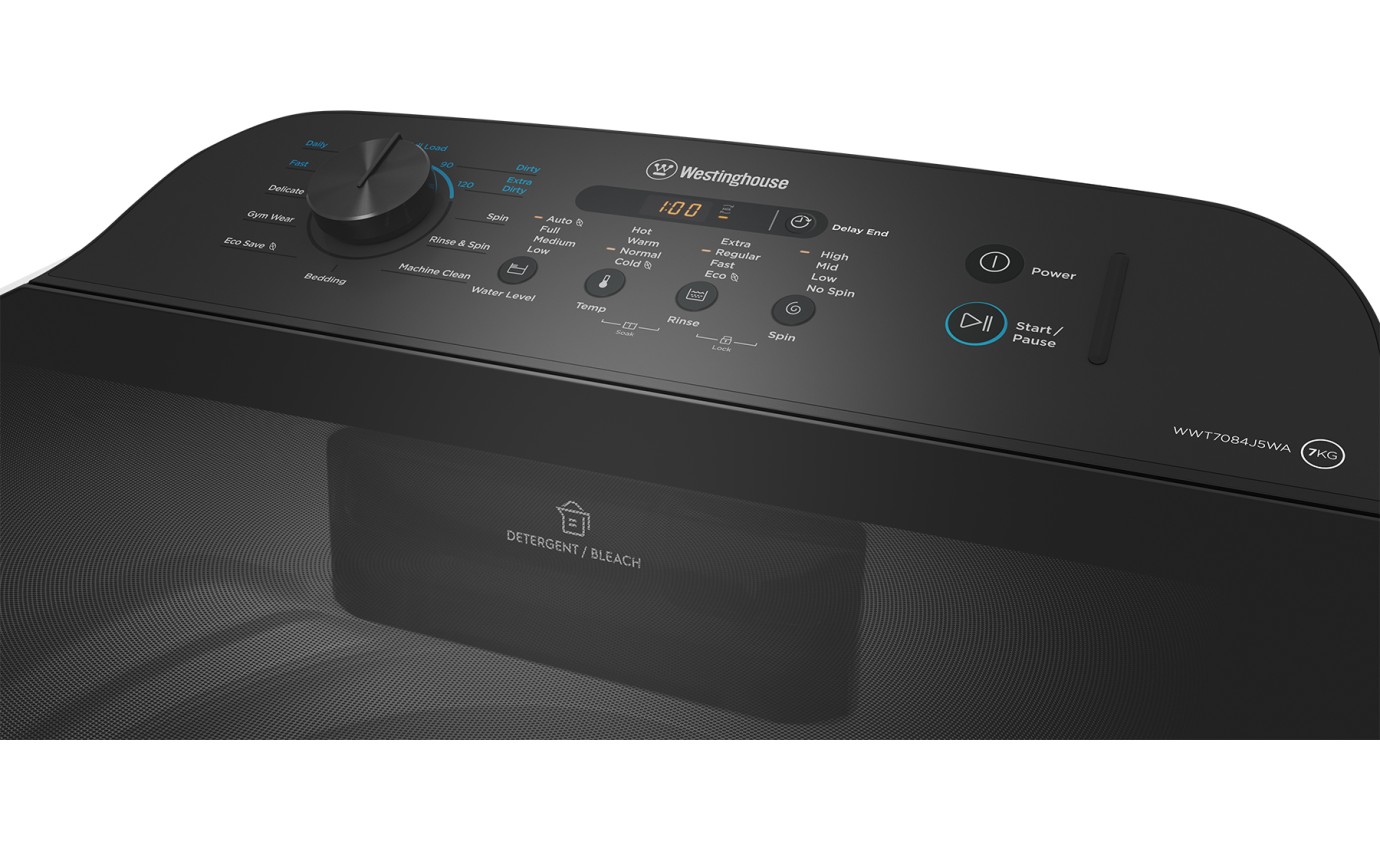 Westinghouse 7kg Top Load Washing Machine WWT7084J5WA