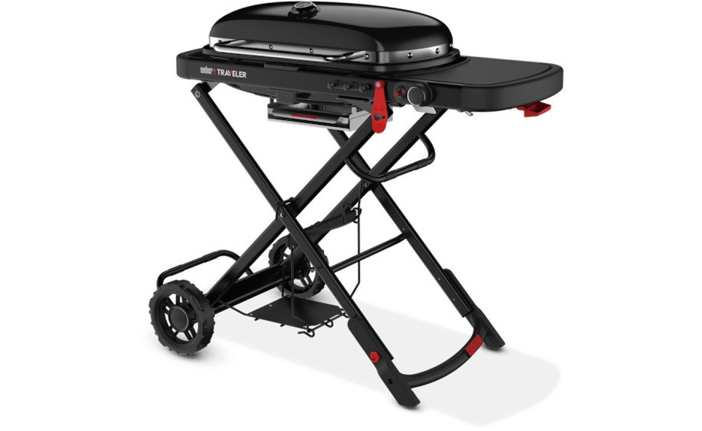 Weber Traveler Portable Gas Barbecue Stealth Edition K1500352