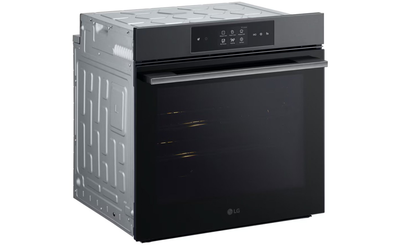 LG 76L InstaView Steam Assist Pyrolytic Oven (Stainless Steel) BO609T2S4