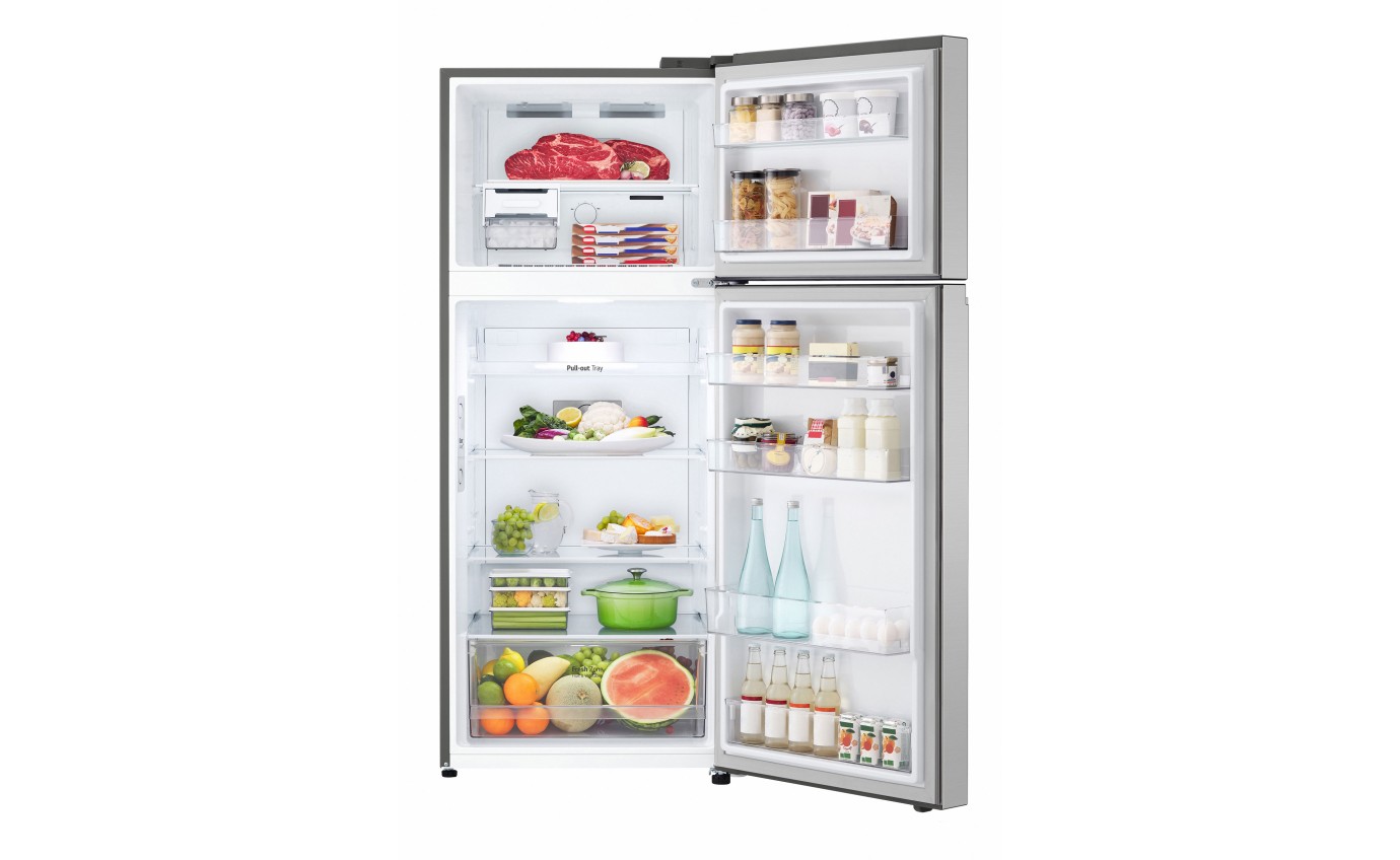 LG 375L Top Mount Fridge (Stainless Steel) GT5S