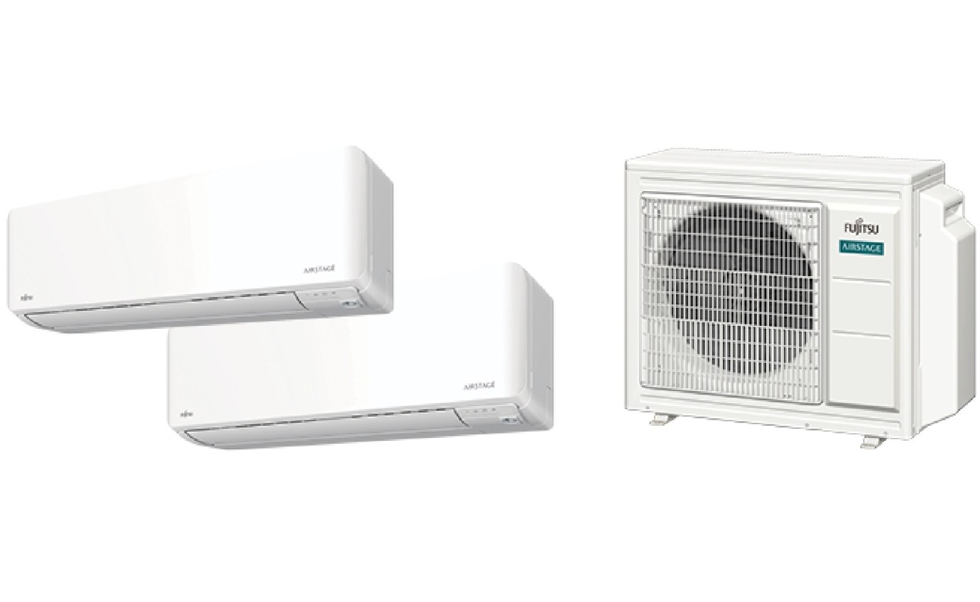 Fujitsu Multi System Air Conditioner Pack (2x 2.5kW Indoor Units) SETMULTIPACK1