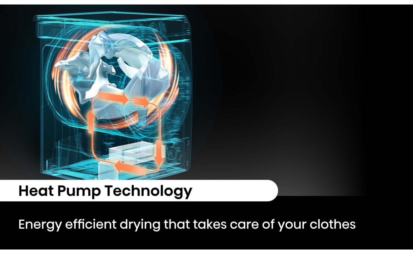 Hisense 8kg Heat Pump Dryer HDFS80HS