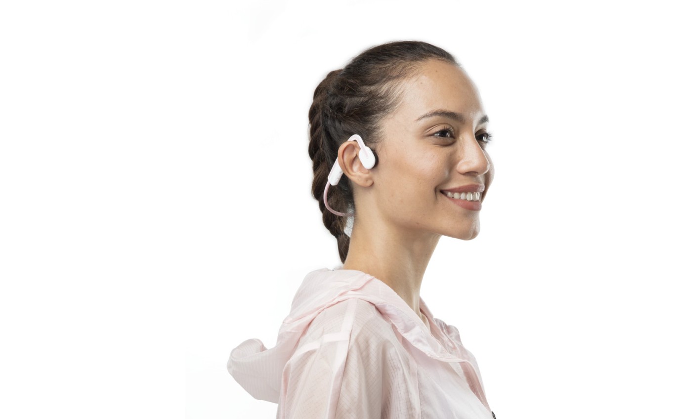 Shokz OpenMove Wireless Open-Ear Headphones (Himalayan Pink) SHOKZS661STPK