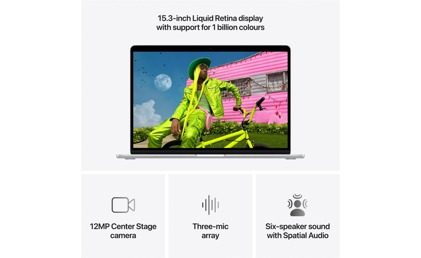 Apple MacBook Air 15-inch M5 1TB/24GB (Silver) MDVC4XA