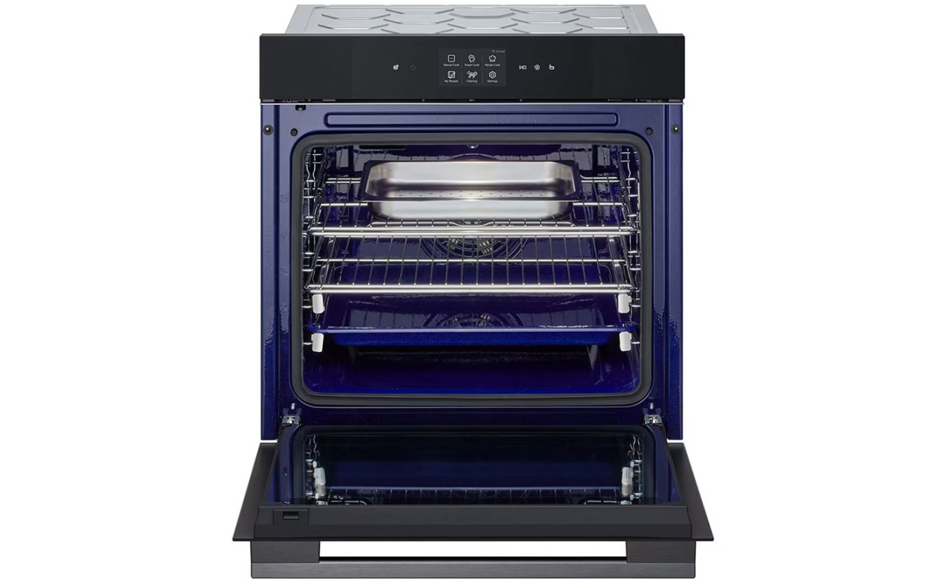 LG 76L InstaView Full Steam Oven (Matte Black Glass) BO609B2BG4