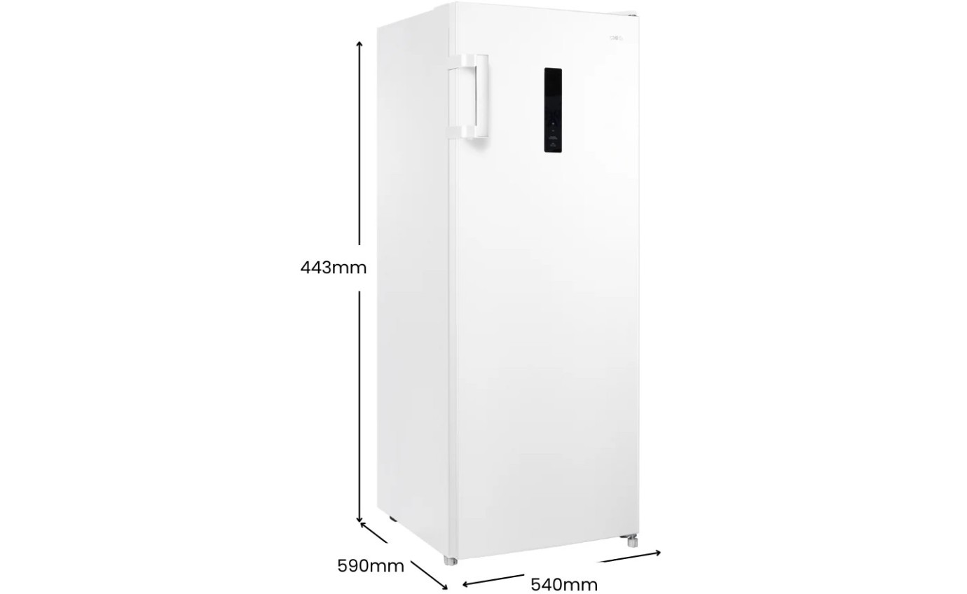 CHiQ 166L Hybrid Upright Freezer (White) CSH166NW
