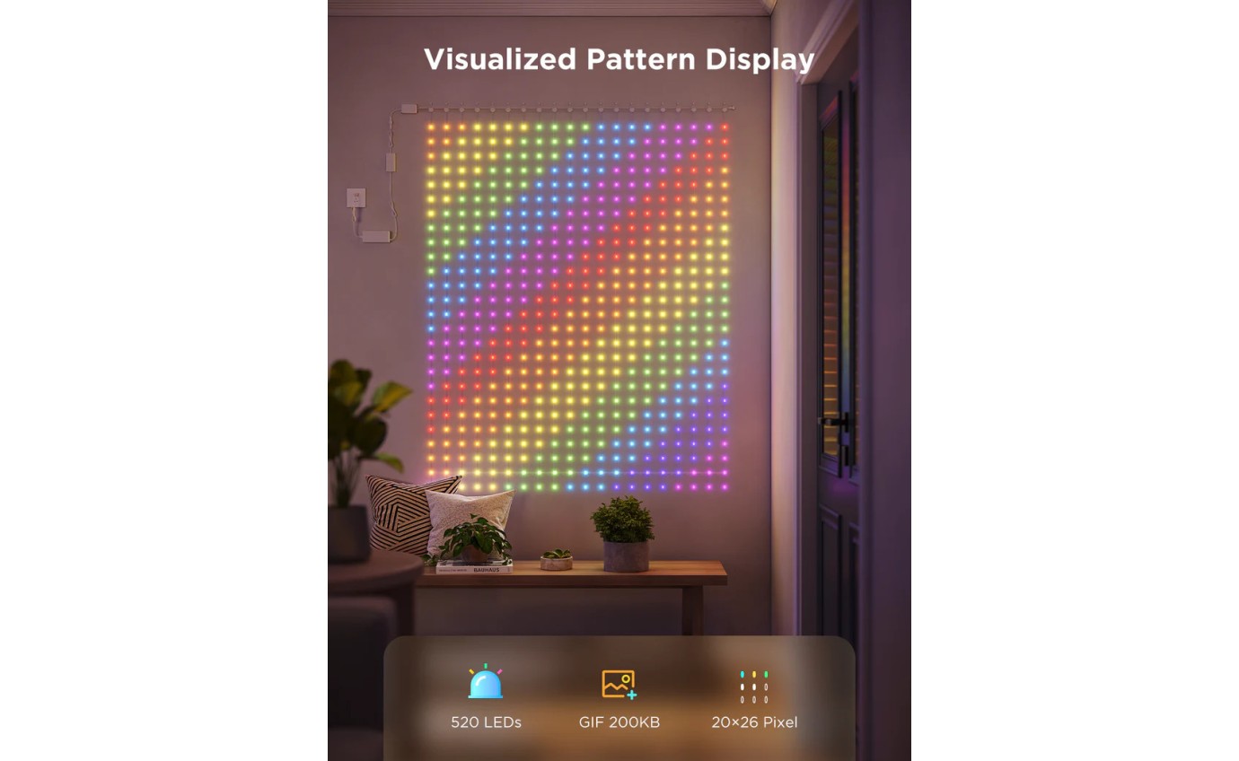 Govee Curtain Light 2 (2m x 1.5m) H70B35A1