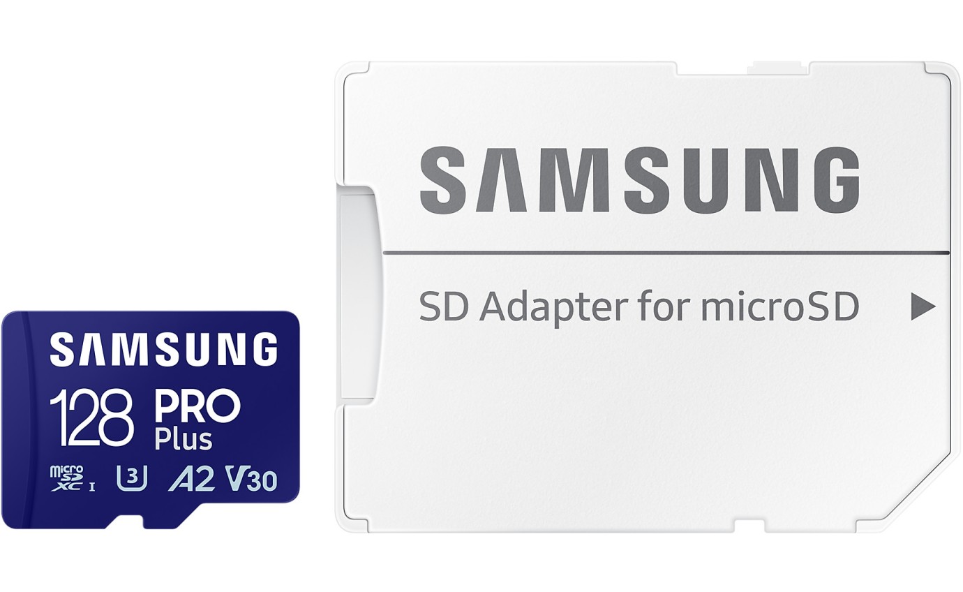 Samsung 128GB PRO Plus microSD Card MBMD128SAAPC