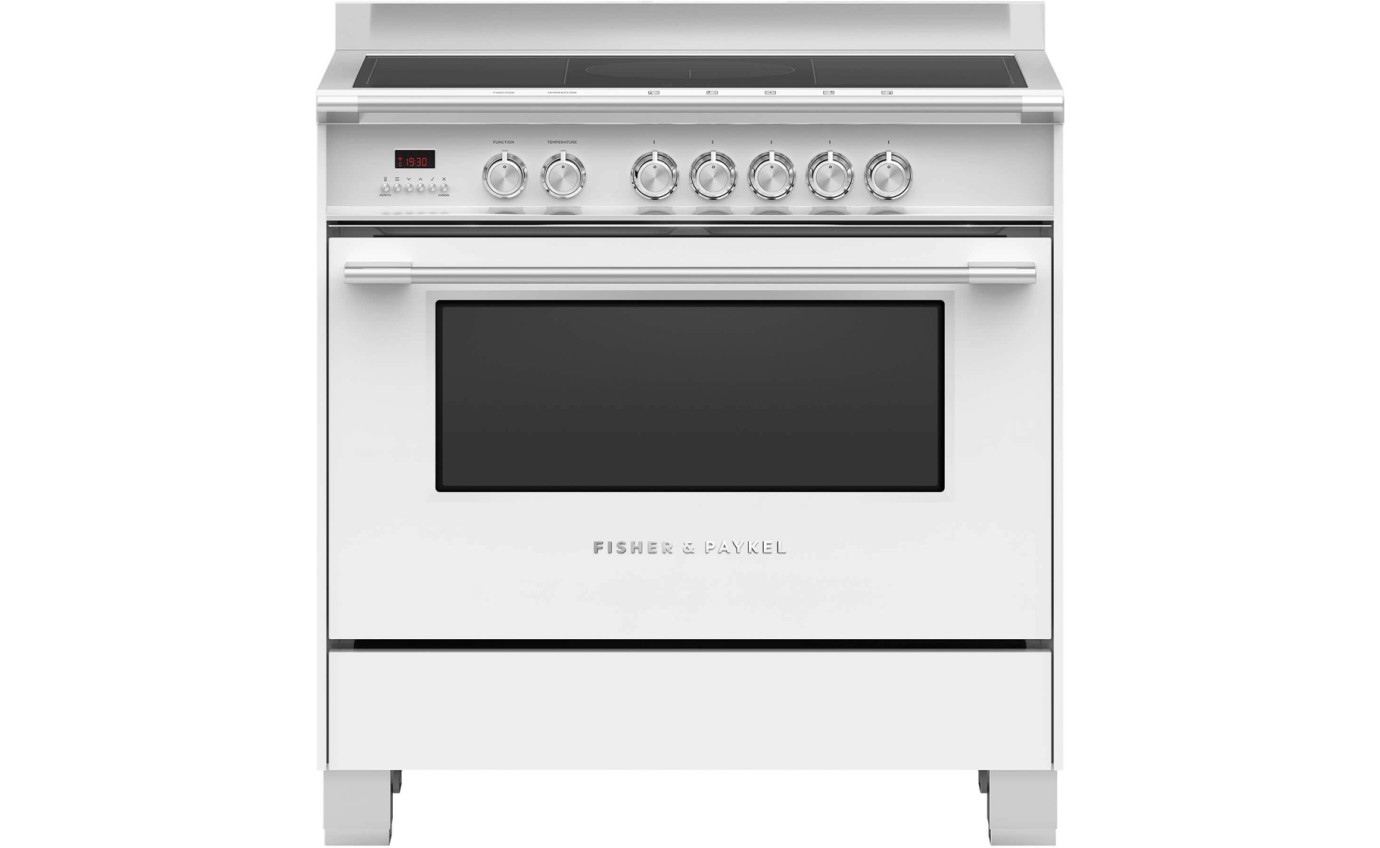 Fisher & Paykel 90cm Series 7 Classic 5 Zone Induction Cooker, 2 SmartZones OR90SCI4W1