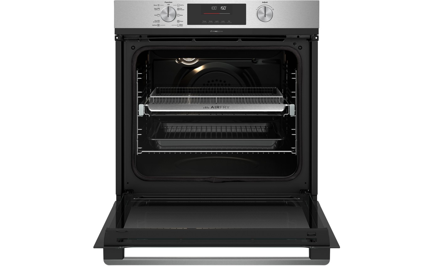 Westinghouse 60cm Multifunction PyroClean Oven with AirFry (Stainless Steel) WVEP6716SD