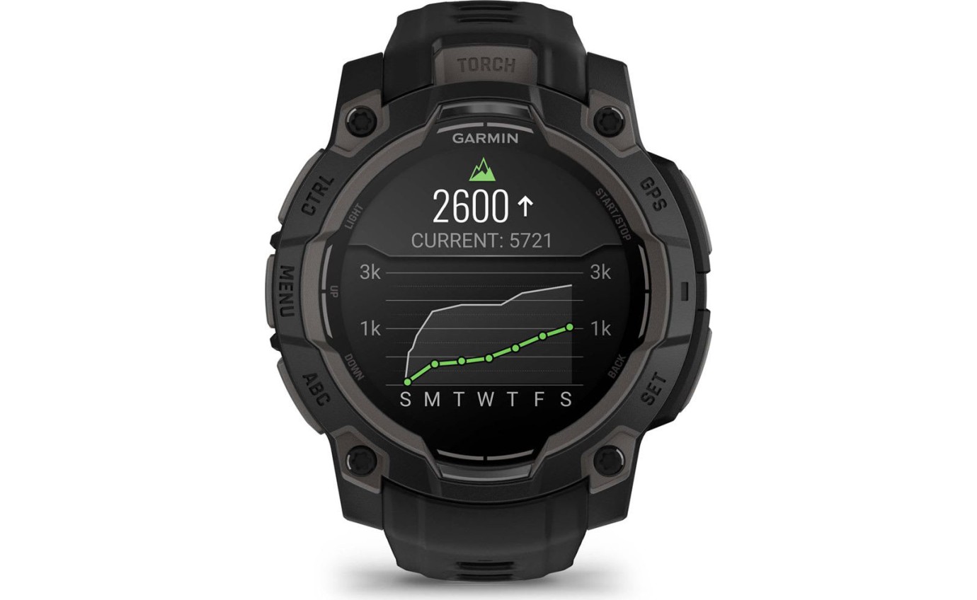 Garmin Instinct 3 45mm AMOLED Smart Watch (Black) 0100293600