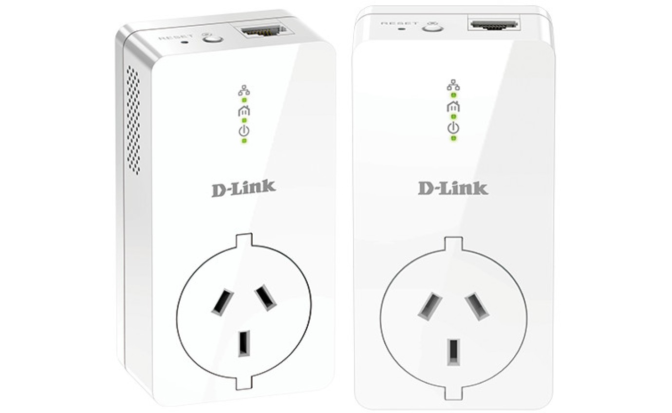 D-Link PowerLine AV2 1000 Gigabit Passthrough Kit DHPP601AV