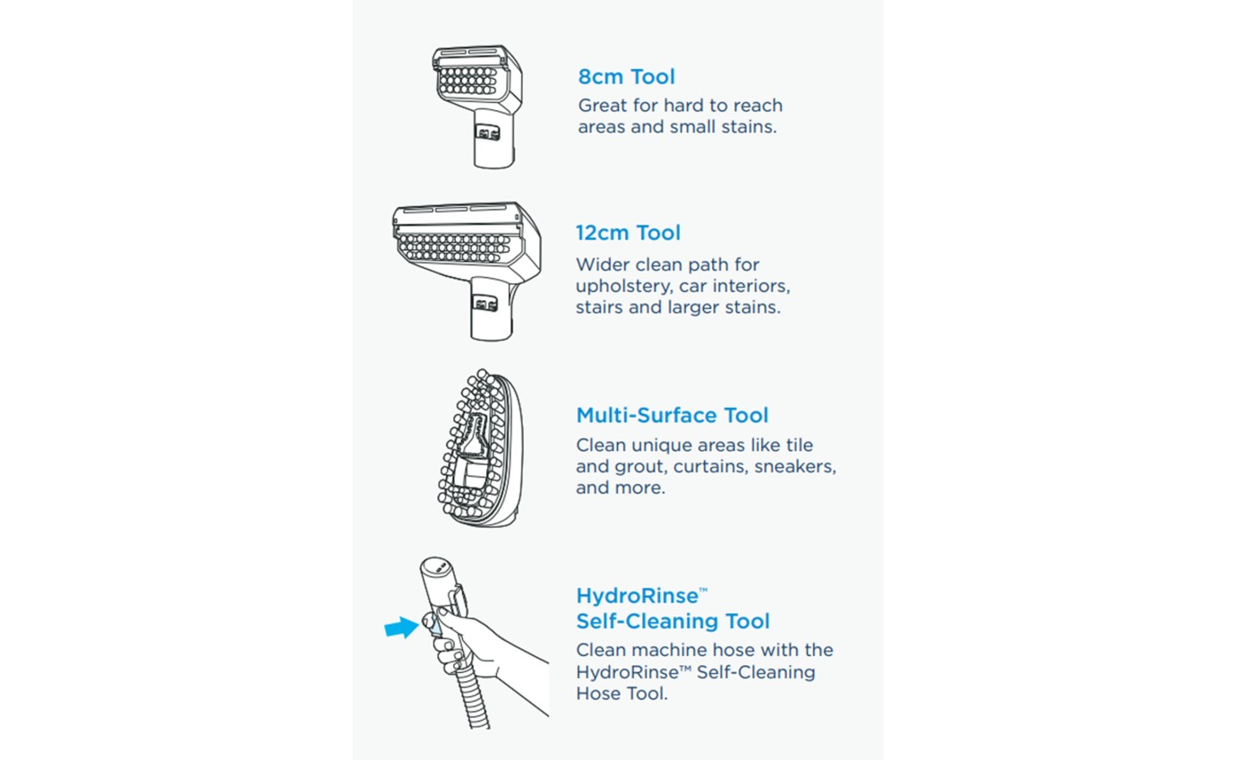 Bissell SpotClean&reg; HydroSteam&reg; 3689F