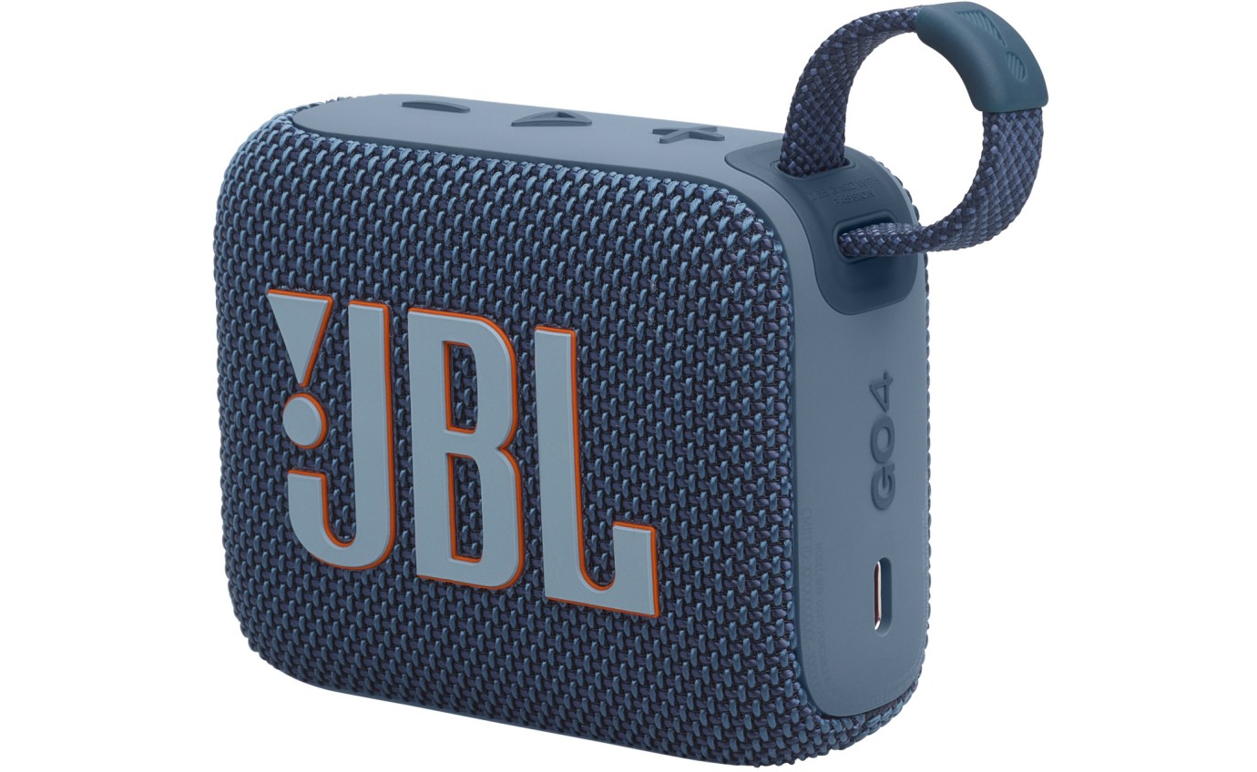 JBL Go 4 Mini Portable Bluetooth Speaker (Blue) JBLGO4BLU
