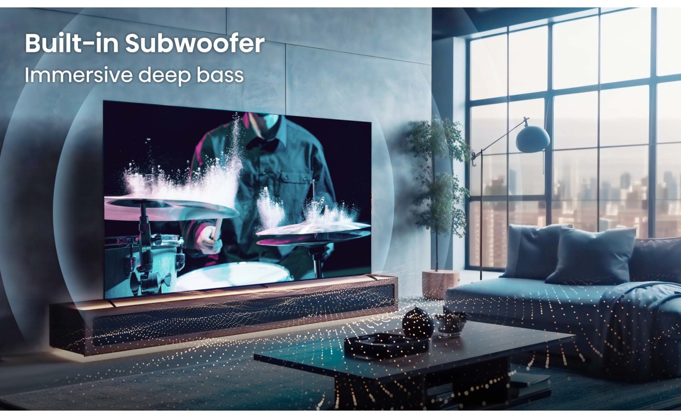 Hisense 65 inch U6QAU Pro ULED Mini LED 4K 144Hz Smart TV 65U6QAUPRO