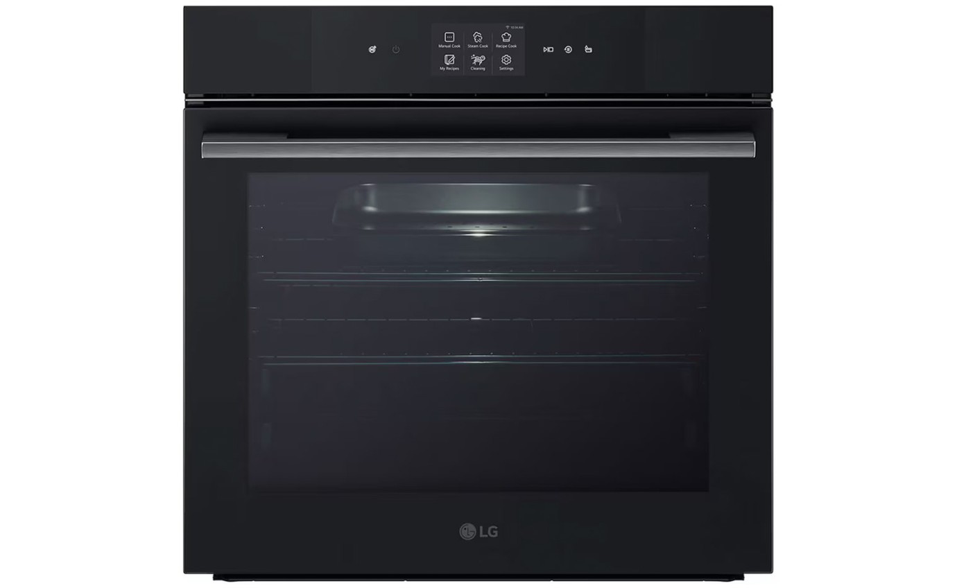 LG 76L InstaView Full Steam Oven (Matte Black Glass) BO609B2BG4