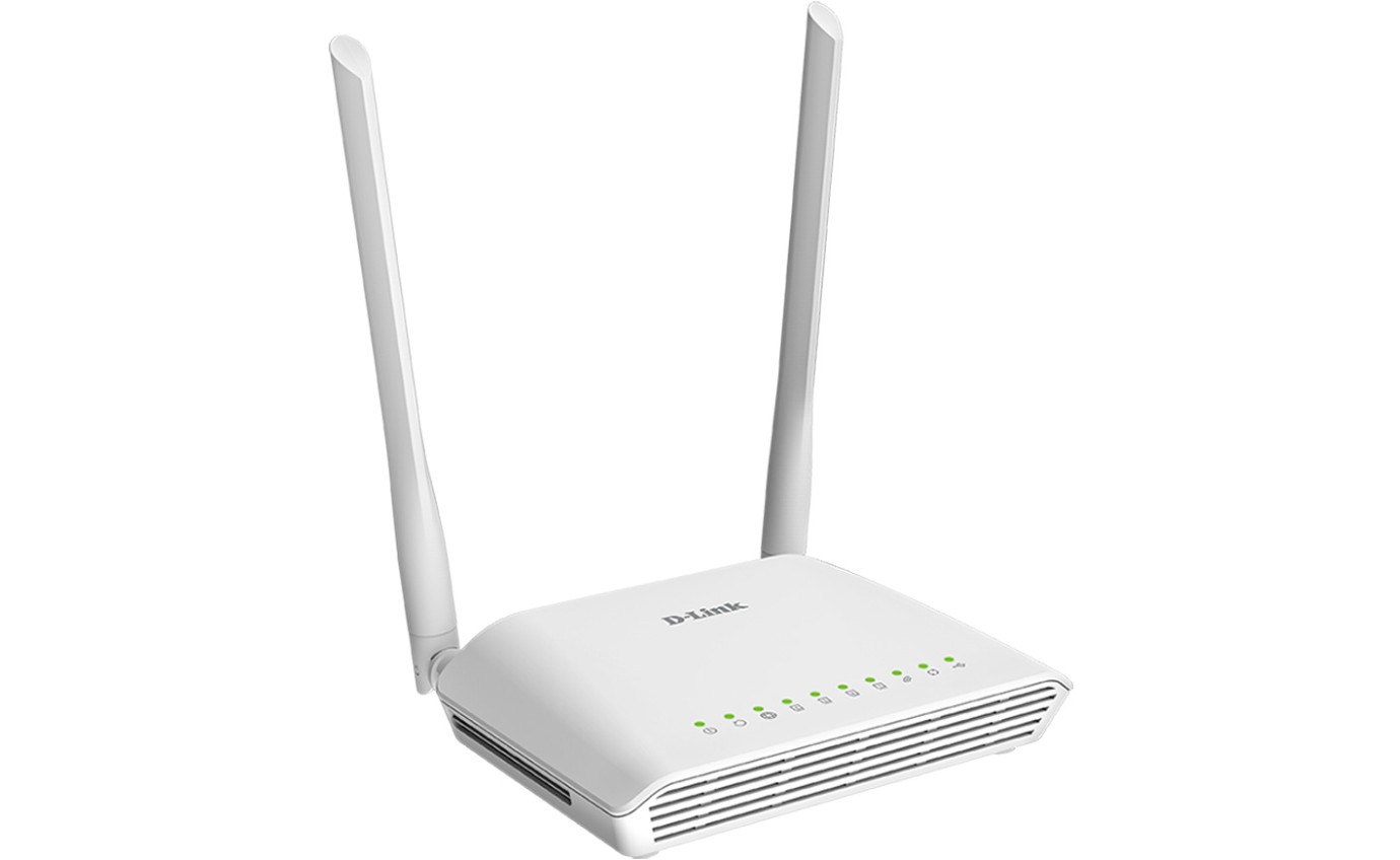 D-Link N300 Wi-Fi 5 VDSL2/ADSL2+ Modem Router DSL226