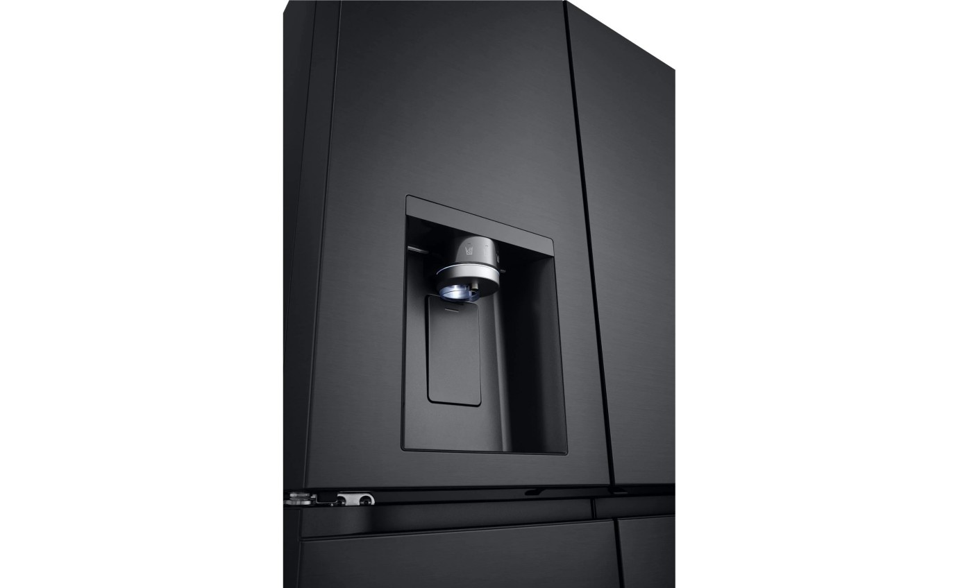 LG 638L French Door Fridge (Matte Black) GFD700MBLC