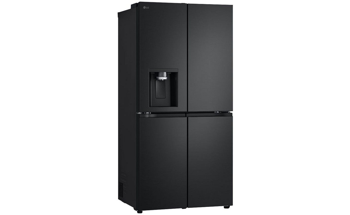 LG 508L Slim French Door Fridge (Matte Black) GFLN500MBL