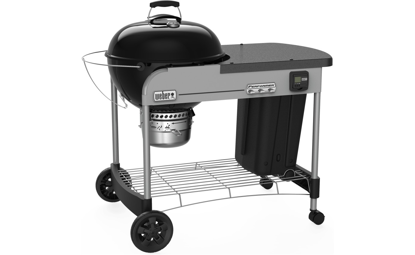 Weber 57cm Performer Premium GBS Charcoal BBQ (Black) K15401724