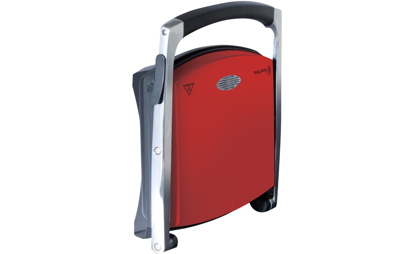 Russell Hobbs 4 Slice Sandwich Press (Gloss Red) RHSP801RED