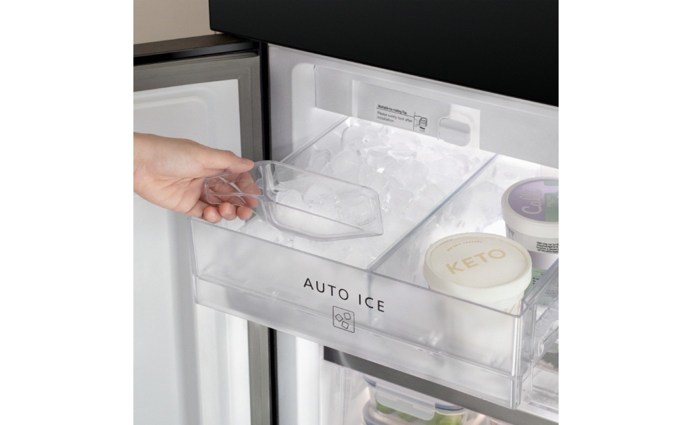 Panasonic 618L PRIME+ French Door Fridge (Black Hairlines Steel) NRXY680LVKA