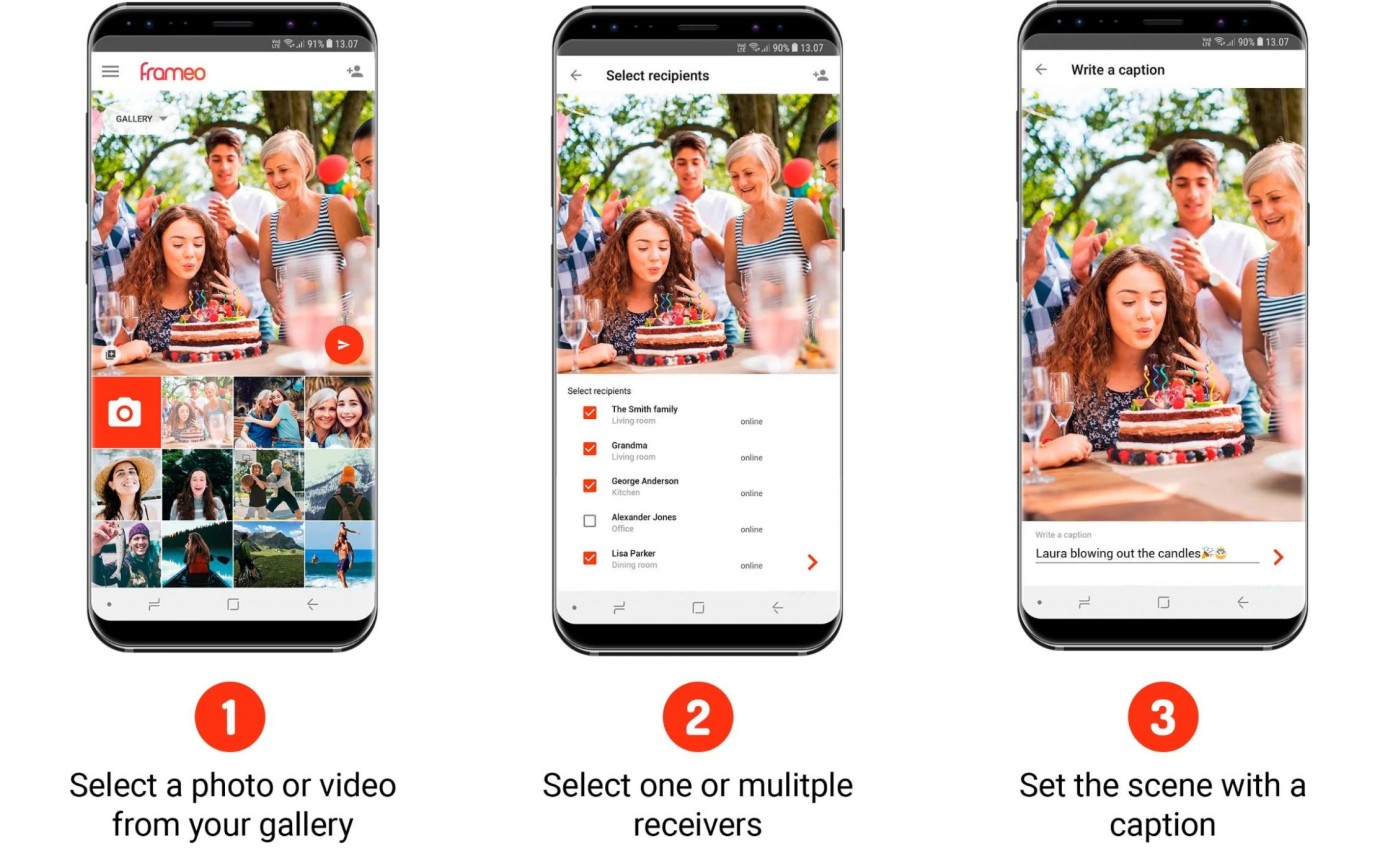 Jackson Frameo 10.1 inch Smart Photo Frame (Black) DPF1099