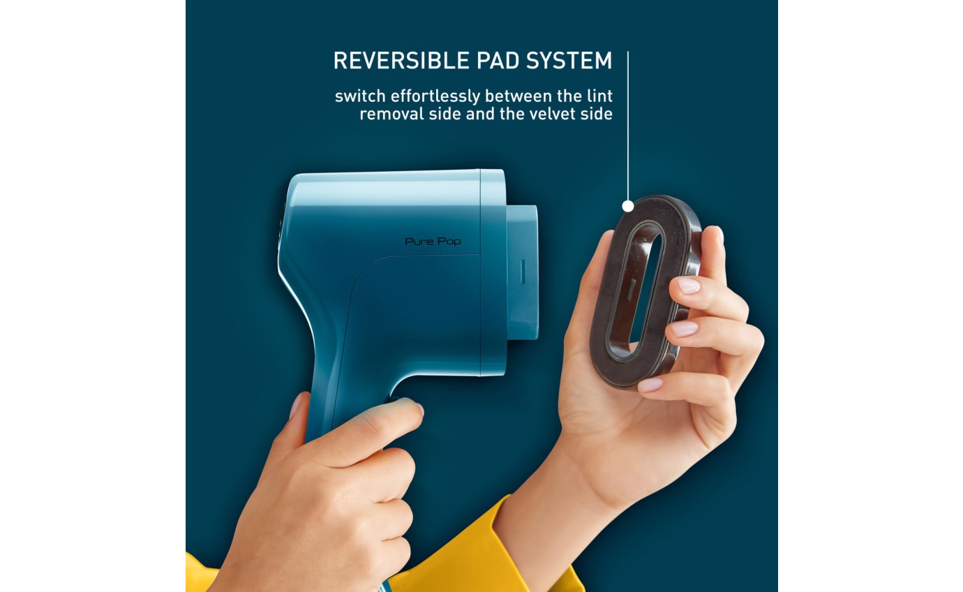 Tefal Pure Pop Handheld Garment Steamer (Marine Blue) DT2020