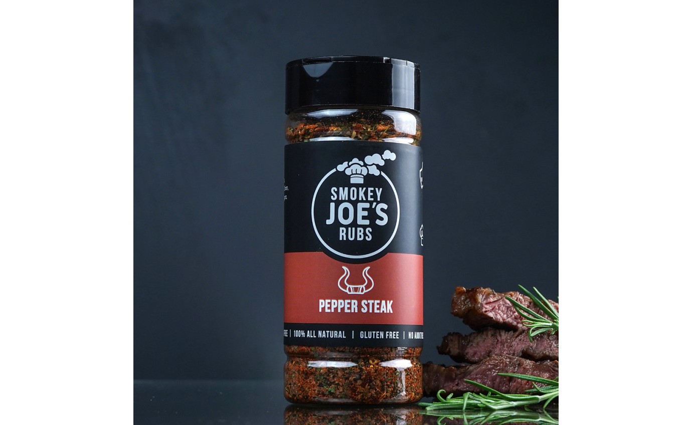 Smokey Joes Rubs Pepper Steak Shaker 250ml 016S
