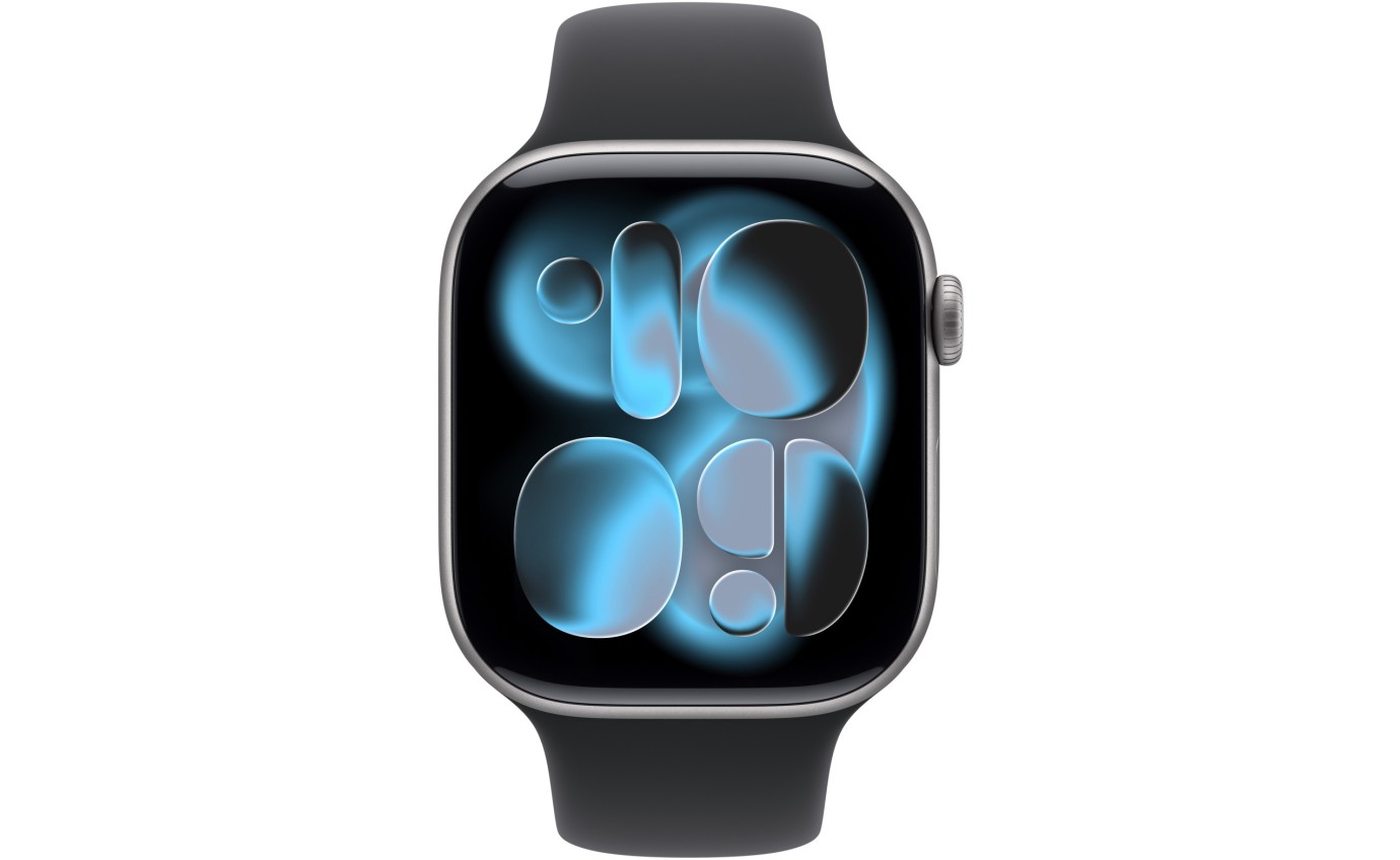 Apple Watch Series 11 GPS 46mm Space Grey Aluminium Case with Black Sport Band (M/L) MEV44XA