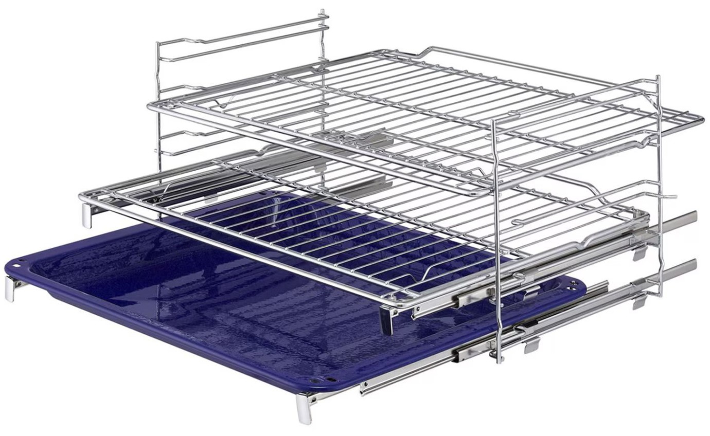 LG 76L InstaView Steam Assist Pyrolytic Oven (Black Stainless Steel) BO609T2MB4