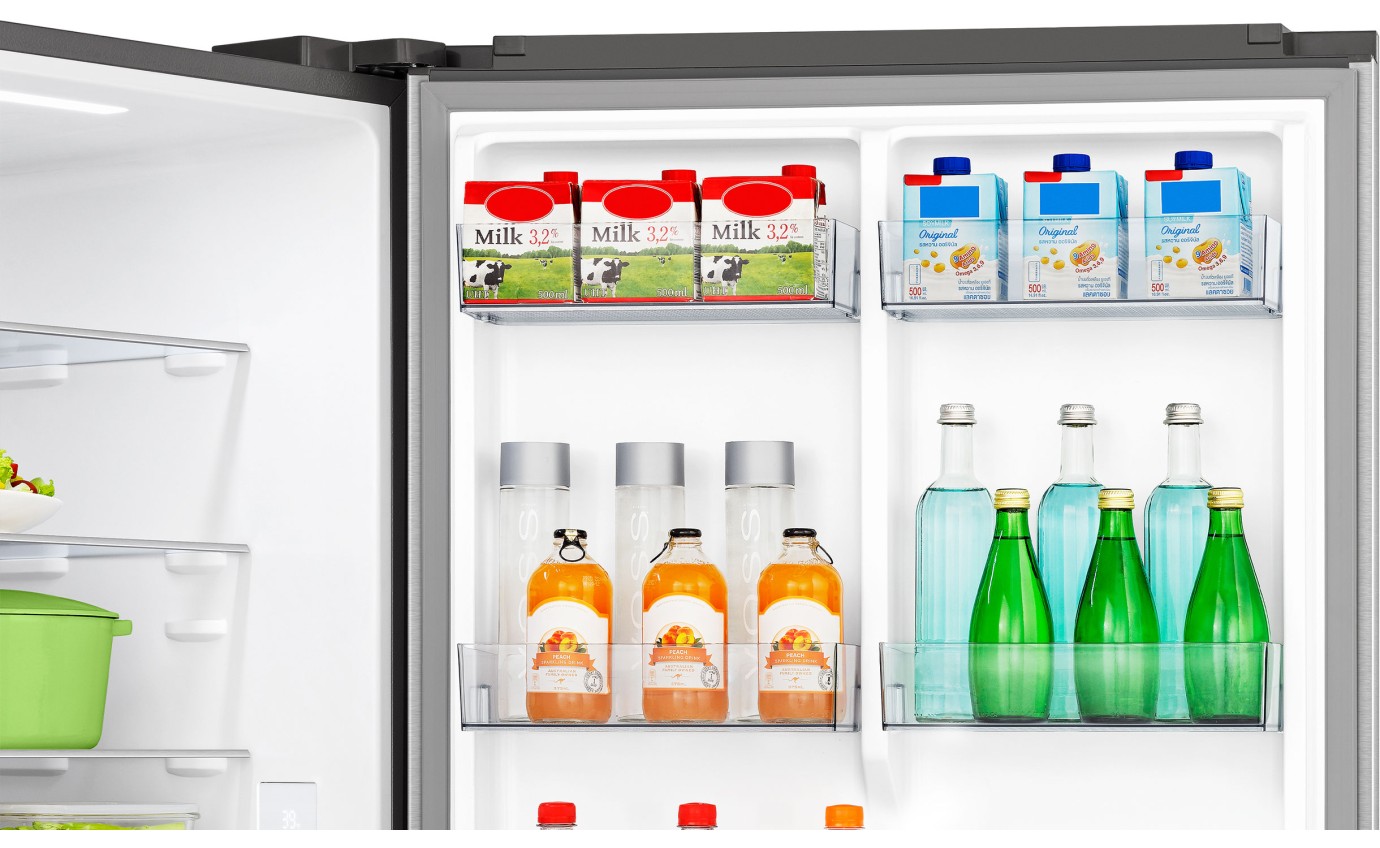 Hisense 503L Bottom Mount Fridge (Stainless Steel) HRBM503S