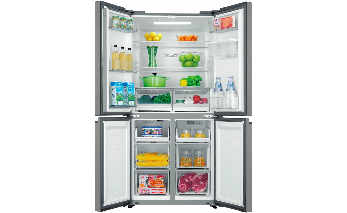 Haier 508L Quad Door Fridge (Satina) HRF580YHS