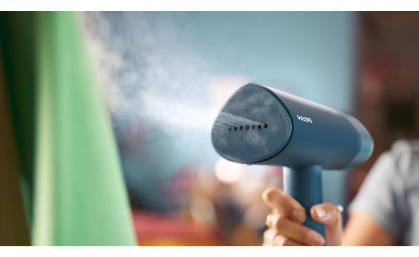 Philips 3000 Series Handheld Garment Steamer (Reno Blue) STH300020