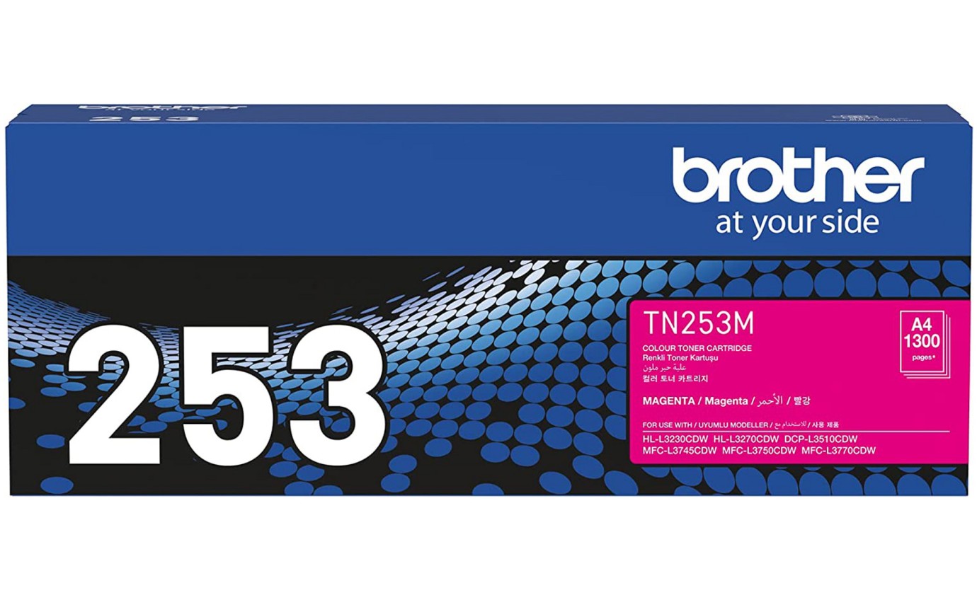 Brother TN 253 High Yield Toner (Magenta) TN253M